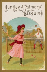 Ein Tennisspiel von English School