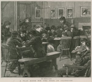 Ein Spielzimmer für die Armen in Islington: Der allgemeine Raum von English School