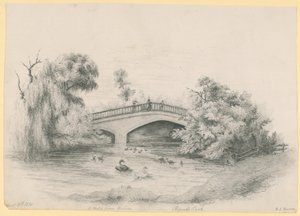 Eine Skizze aus der Natur, Regents Park von English School