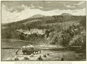 Abbotsford und die Eildon Hills