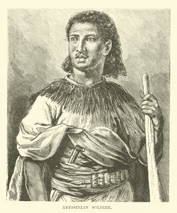 Abessinischer Soldat von English School