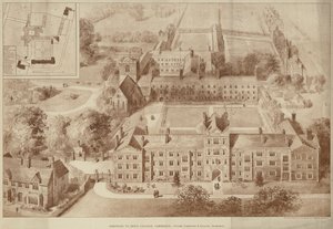 Erweiterungen des Jesus College, Cambridge (Stich)