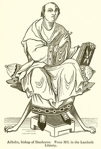 Adhelm, Bischof von Sherborne von English School