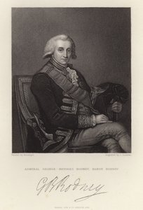 Admiral George Brydges Rodney von English School