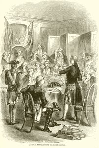 Admiral Keppel vor dem Kriegsgericht von English School