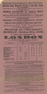 Werbung für günstige Tagesausflüge nach London von English School
