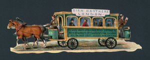 Werbung für Birn Brothers, London