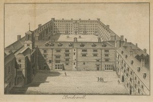 Luftaufnahme des Bridewell Palace von English School