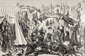 Nach der Schlacht von Hastings, ca. 1880