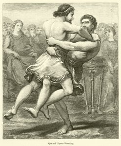 Ajax und Ulysses ringen von English School
