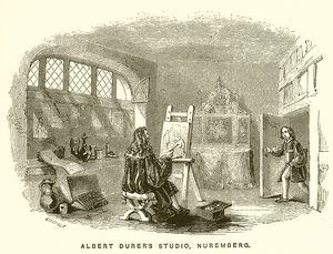 Albrecht Dürers Studio, Nürnberg von English School