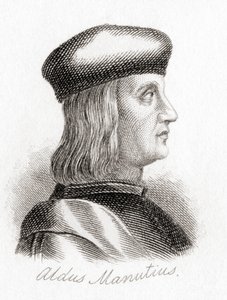 Aldus Pius Manutius von English School