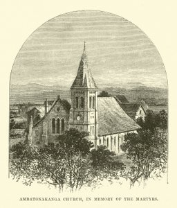 Ambatonakanga-Kirche, zum Gedenken an die Märtyrer von English School