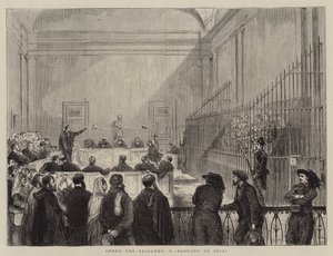 Unter den Briganten, V, vor Gericht gebracht von English School