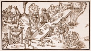 Ein irisches Bankett, 1581