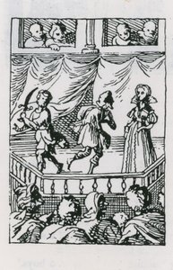 Ein frühes Theater von English School