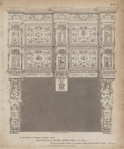 Altes Kaminstück in der Canonbury Boarding School von English School