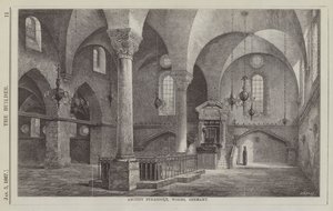 Alte Synagoge, Worms, Deutschland (Gravur)