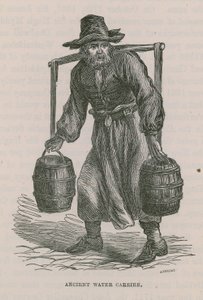 Antiker Wasserträger von English School
