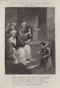 Und sie haben das Los geworfen, Joel III, Vers 3 von English School