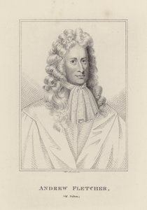 Andrew Fletcher (Gravur) von English School