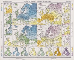 Anomales Wetter, Europa und Britische Inseln