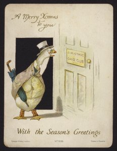 Anthropomorphe Gans
