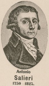 Antonio Salieri (Gravur) von English School