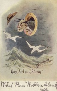 Jeder Hafen bei Sturm von English School