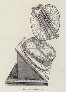 Apians Torquetum (Lithografie) von English School