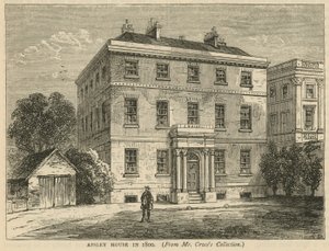 Apsley House, Hyde Park, London, im Jahr 1800 von English School