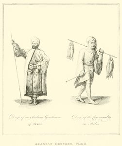 Arabische Kleider (Stich) von English School
