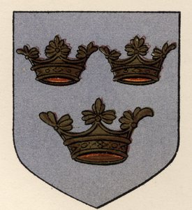 Wappen der Grand Lodge of All England, ca. 1725, aus The History of Freemasonry, Band II, veröffentlicht von Thomas C. Jack, London, 1883