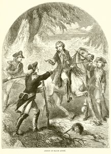 Verhaftung von Major Andre von English School