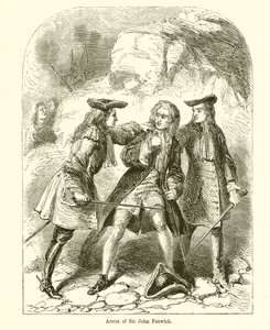 Verhaftung von Sir John Fenwick von English School