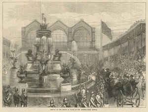 Ankunft des Prinzen von Wales im Bethnal Green Museum von English School