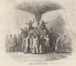 Der Aufstieg des Nassau-Ballons