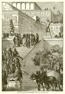 Assyrischer Palast restauriert.--Kovunjik von English School