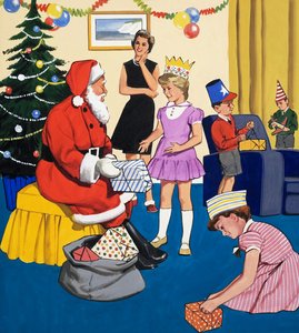 Auf einer Weihnachtsfeier von English School