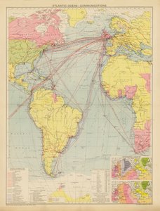 Atlantischer Ozean, Kommunikation von English School