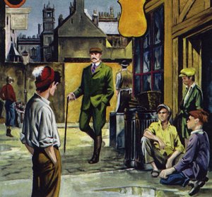 Baden-Powell war entsetzt über den Anblick von elenden, ungesunden Jugendlichen von English School