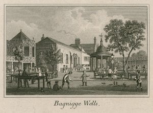 Bagnigge Wells, London von English School