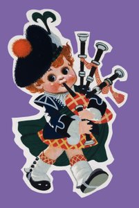 Dudelsackspieler von English School