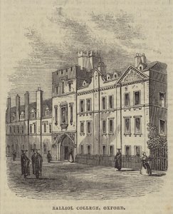 Balliol College, Oxford (Gravur) von English School
