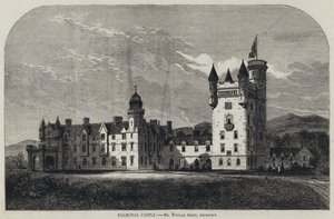 Balmoral Castle (Gravur) von English School
