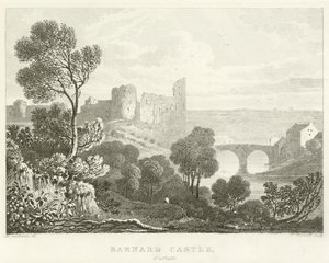 Barnard Castle, Durham von English School