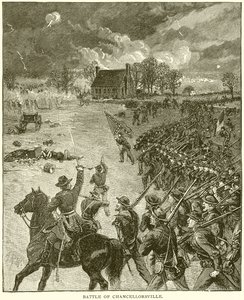 Schlacht von Chancellorsville von English School