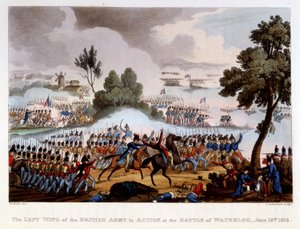Schlacht von Waterloo, 18. Juni von English School