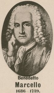 Benedetto Marcello (Gravur) von English School