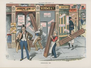 Birmingham, 1907 von English School